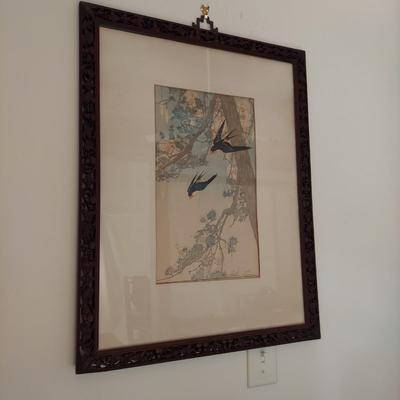 Bertha Lum's Pencil Signed 'Window on Distant and Hidden Things' (P-BBL)
