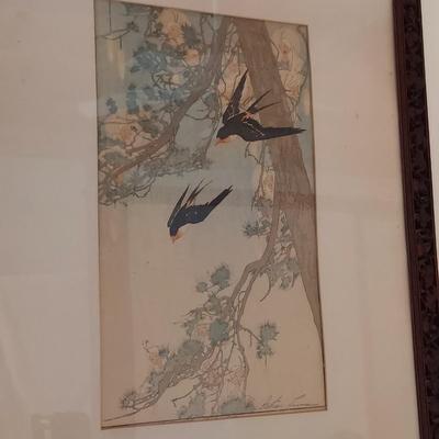 Bertha Lum's Pencil Signed 'Window on Distant and Hidden Things' (P-BBL)