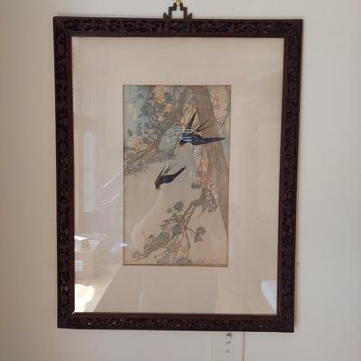 Bertha Lum's Pencil Signed 'Window on Distant and Hidden Things' (P-BBL)