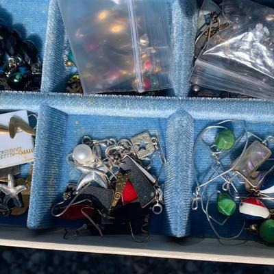 Costume Jewelry Lot Earrings & More