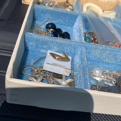 Costume Jewelry Lot Earrings & More