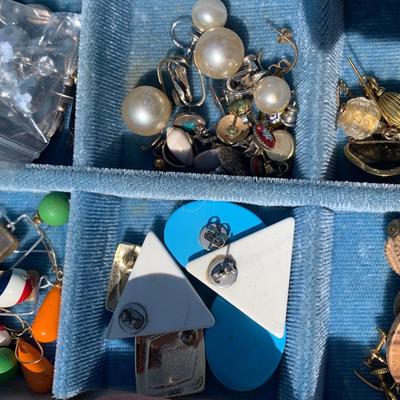 Costume Jewelry Lot Earrings & More