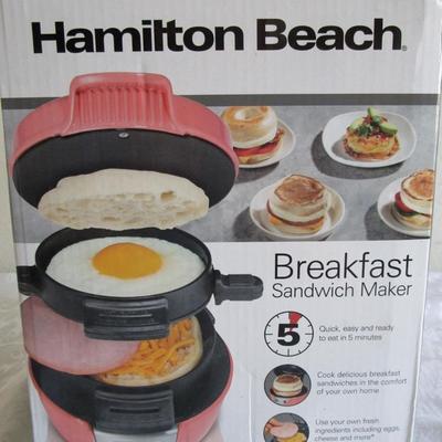 Hamilton Beach breakfast sandwich maker