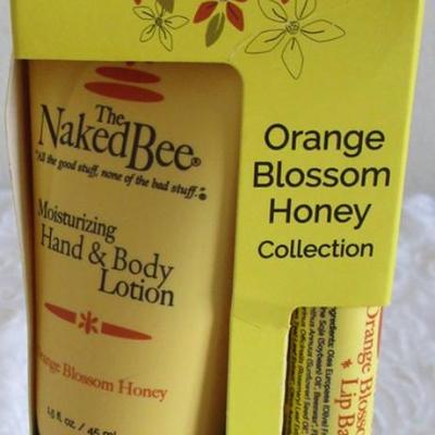 The Naked Bee hand lotion, body butter & organic lip balm
