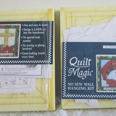 2 Quilt Magic wall hanging kits
