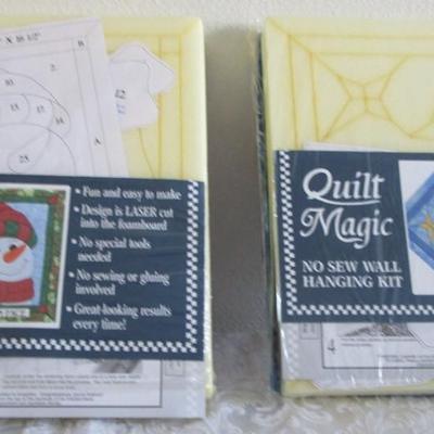 2 Quilt Magic wall hanging kits