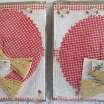2 pkg Mason jar topper kits