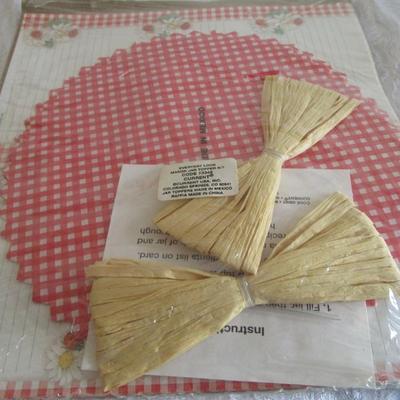 2 pkg Mason jar topper kits