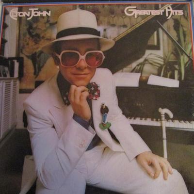 4 Elton John LP Vinyl Records