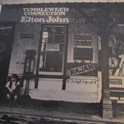 4 Elton John LP Vinyl Records