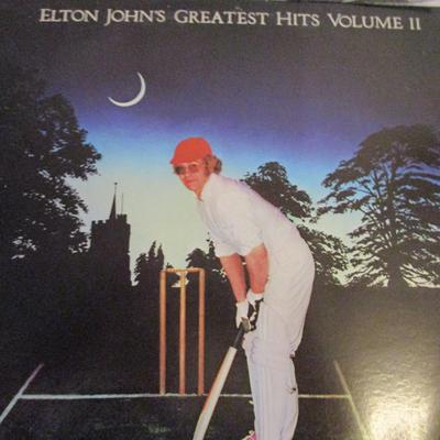 4 Elton John LP Vinyl Records