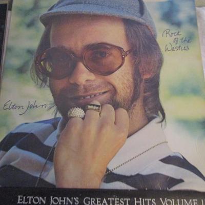 4 Elton John LP Vinyl Records