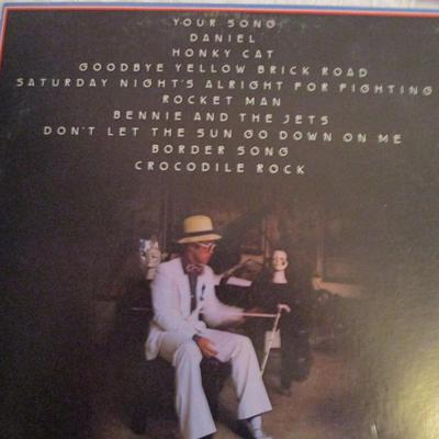4 Elton John LP Vinyl Records