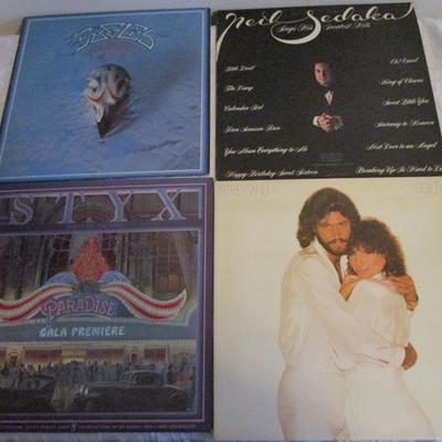 4 Vinyl Record Albums