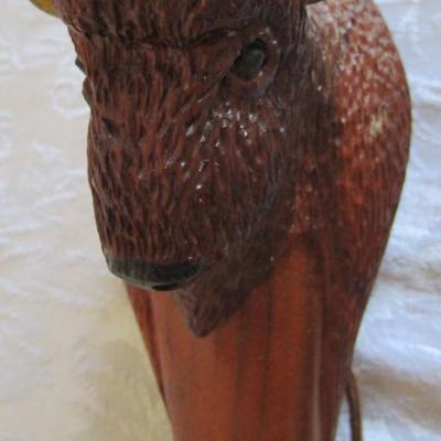 Buffalo head Walking Stick