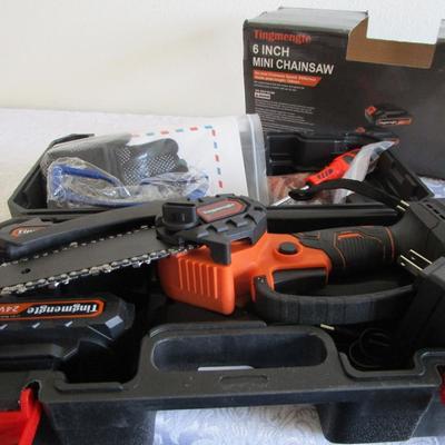 Tingmengte 6" mini chainsaw