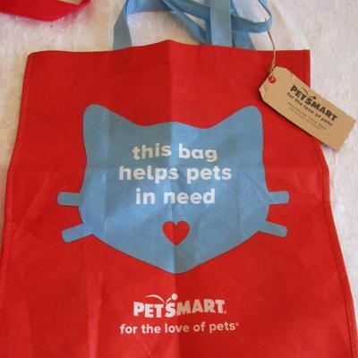 6 fabric shopping bags