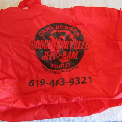 6 fabric shopping bags