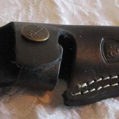 HELLE GT, Norway knife with leather case