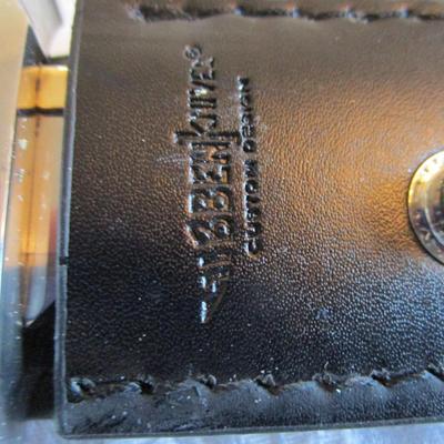 Gil Hibben Old West Fixed Boot knife # GH5047 with leather sheath