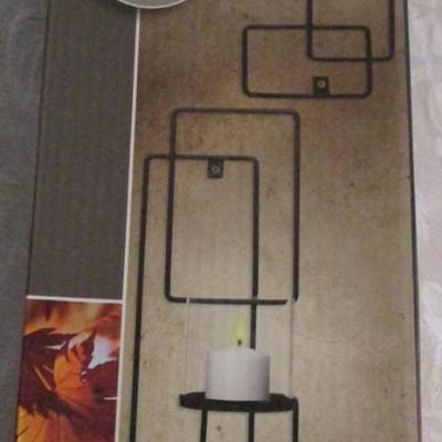 2-pack metal Wall sconces for candle