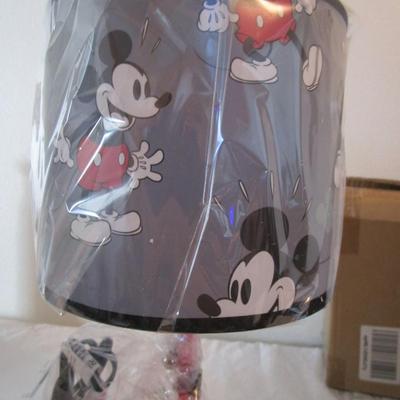 Mickey Mouse lamp, new in box