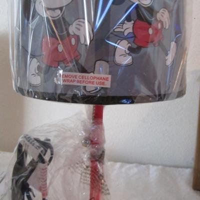Mickey Mouse lamp, new in box