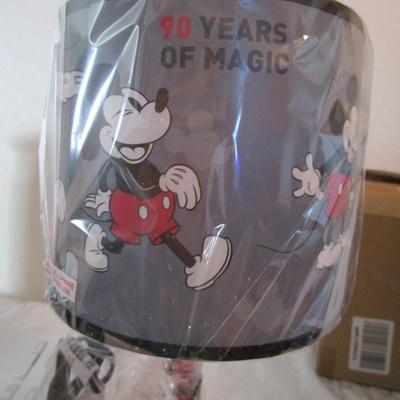 Mickey Mouse lamp, new in box
