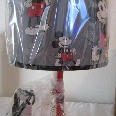 Mickey Mouse lamp, new in box
