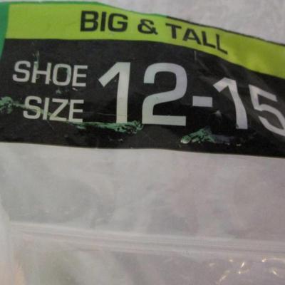 Big and Tall Ankle Socks, 11 brand new pairs 