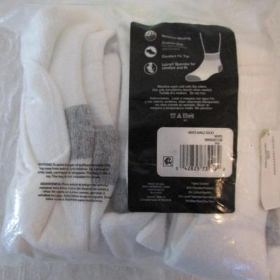 Big and Tall Ankle Socks, 11 brand new pairs 