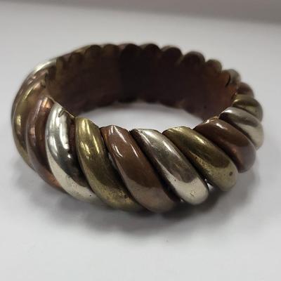 Vintage Bangles With Brass