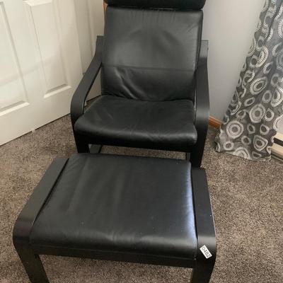 IKEA Chair & Ottoman