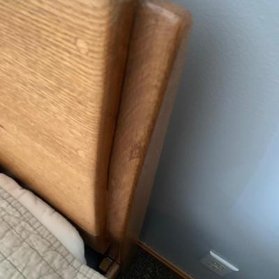 Pair Hand Constructed Single Beds w/ Nightstands / Clean Matresses