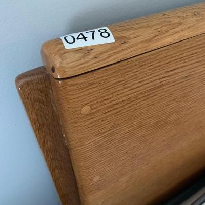 Pair Hand Constructed Single Beds w/ Nightstands / Clean Matresses