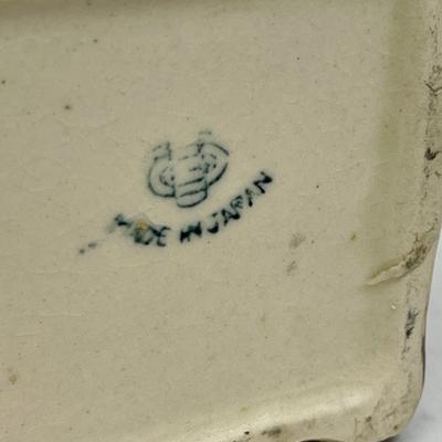 Ceramic lidded House with lid Made in Japan