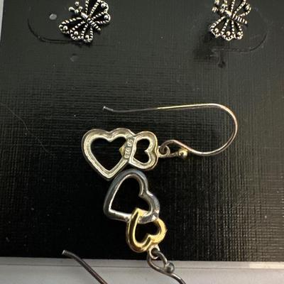 Vintage earrings pierced