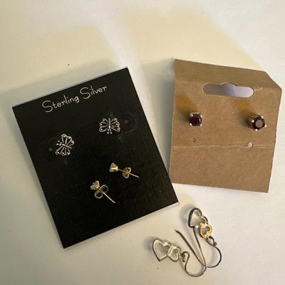 Vintage earrings pierced