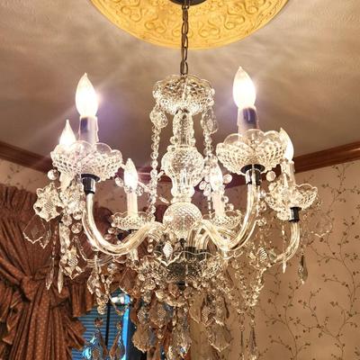 Lot #286 Chandelier with a Secret!