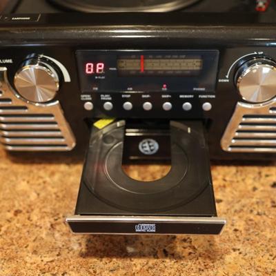 Electro Brand Retro Turntable, Radio, CD Player - Tested