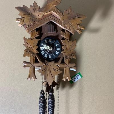 Cuckoo Clock Lot 197