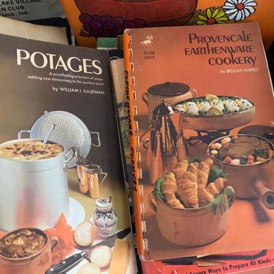 Mid Century Cookbook Lot