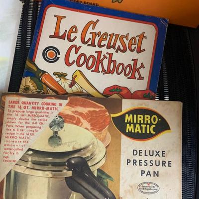 Mid Century Cookbook Lot