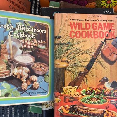 Mid Century Cookbook Lot
