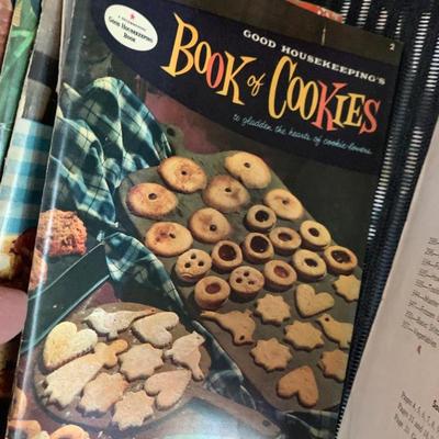 Mid Century Cookbook Lot