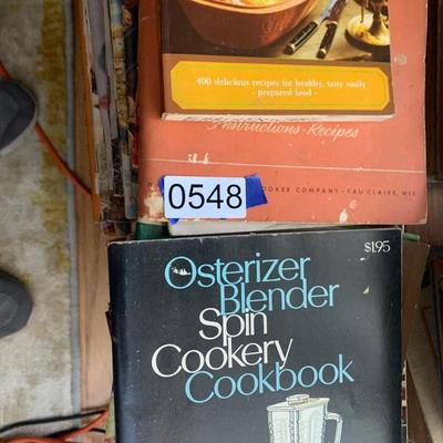 Mid Century Cookbook Lot