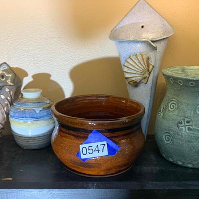 Glazed Pottery Lot