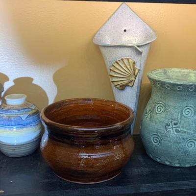 Glazed Pottery Lot