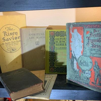 Antique Book Lot