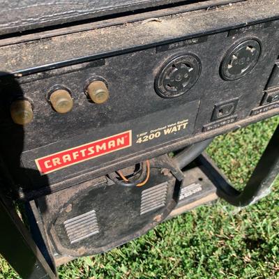 Craftsman 4200 Generator